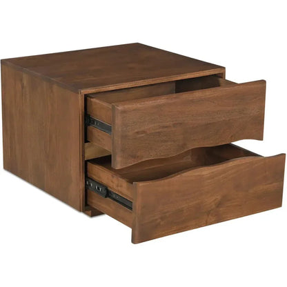 Watson Wood Brown Nightstand - LOOMLAN - Moe's Home - Nightstands
