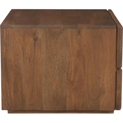 Watson Wood Brown Nightstand - LOOMLAN - Moe's Home - Nightstands