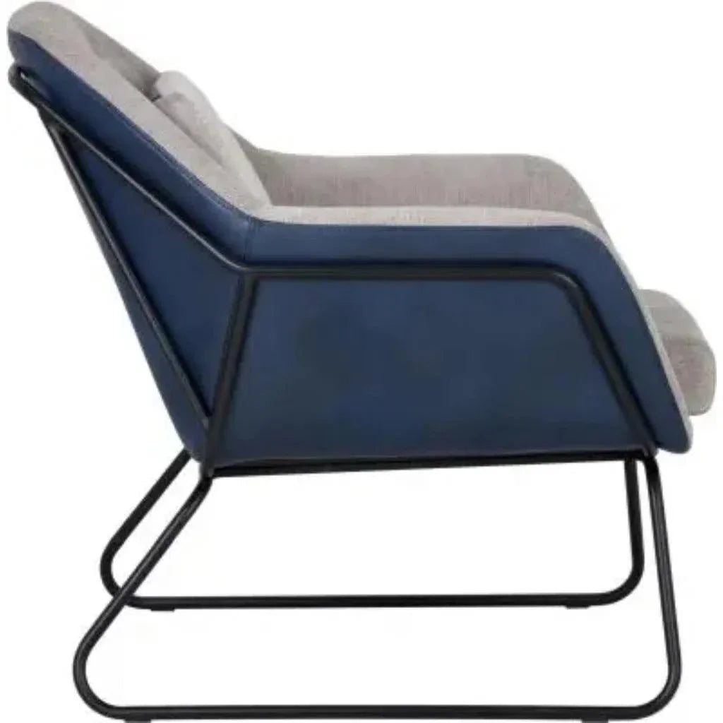 Watts Leather Versatile Lounge Chair - LOOMLAN - SUNPAN - Accent Chairs