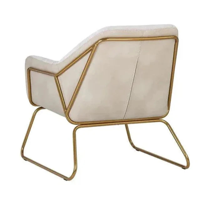 Watts Leather Versatile Lounge Chair - LOOMLAN - SUNPAN - Accent Chairs