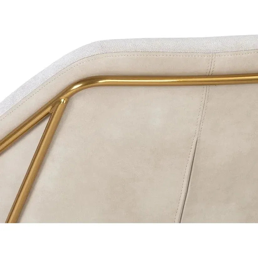 Watts Leather Versatile Lounge Chair - LOOMLAN - SUNPAN - Accent Chairs