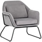Watts Leather Versatile Lounge Chair - LOOMLAN - SUNPAN - Accent Chairs