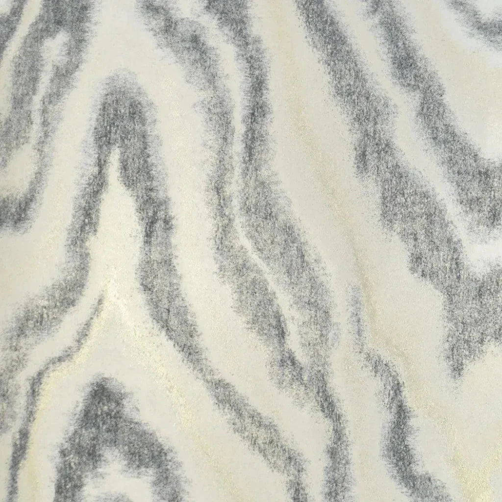 Waves Charcoal Grey Throw Pillow With Insert - LOOMLAN - D.V. Kap - Throw Pillows