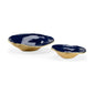 Waving Edge Blue Bowls (Set of 2) - LOOMLAN - Wildwood - Boxes & Bowls