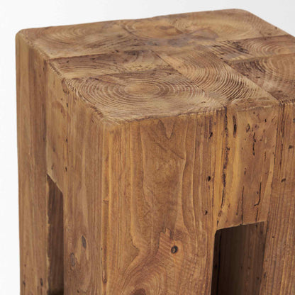 Waylen Natural Wooden Accent Table