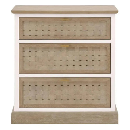 Weave Entry Wood Dresser-Dressers-Essentials For Living-LOOMLAN