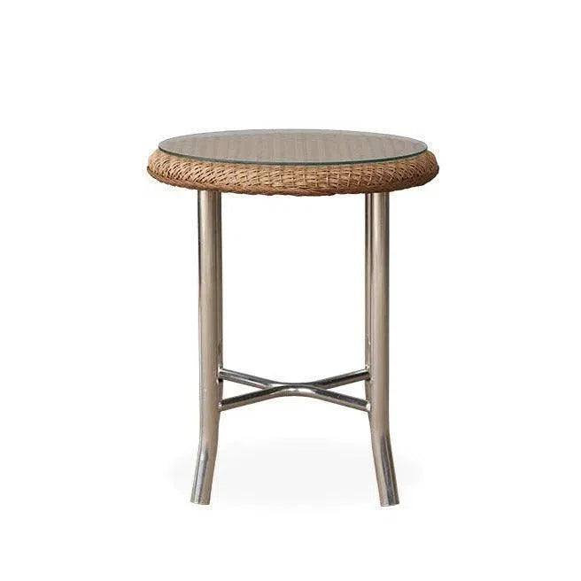 Weekend Retreat 3 Piece Wicker Loveseat & Rocker Set-Outdoor Lounge Sets-Lloyd Flanders-LOOMLAN