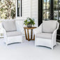 Weekend Retreat 3PC Lounge Chair Set Lloyd Flanders-Outdoor Lounge Sets-Lloyd Flanders-LOOMLAN