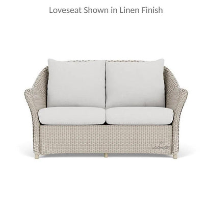 Weekend Retreat 4 PC Loveseat Lounge Chair Set-Outdoor Lounge Sets-Lloyd Flanders-LOOMLAN