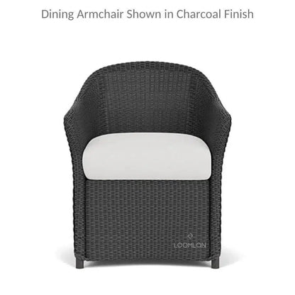 Weekend Retreat Dining Chair All Weather Wicker-Outdoor Dining Chairs-Lloyd Flanders-LOOMLAN