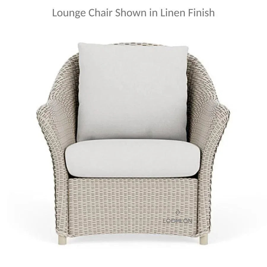 Weekend Retreat Dining Chair All Weather Wicker-Outdoor Dining Chairs-Lloyd Flanders-LOOMLAN