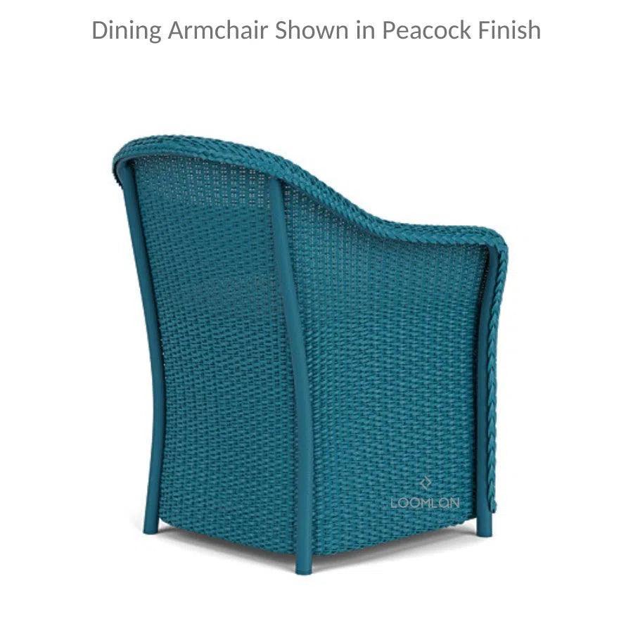 Weekend Retreat Dining Chair All Weather Wicker-Outdoor Dining Chairs-Lloyd Flanders-LOOMLAN