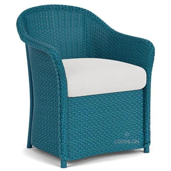 Weekend Retreat Dining Chair All Weather Wicker-Outdoor Dining Chairs-Lloyd Flanders-LOOMLAN