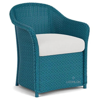 Weekend Retreat Dining Chair All Weather Wicker-Outdoor Dining Chairs-Lloyd Flanders-LOOMLAN