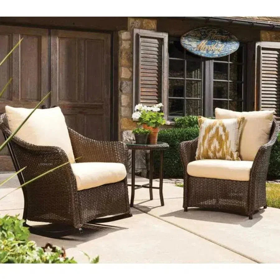 Weekend Retreat Outdoor Lounge Chair-Outdoor Lounge Chairs-Lloyd Flanders-LOOMLAN