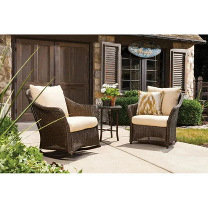 Weekend Retreat Outdoor Lounge Rocker Chair-Outdoor Lounge Chairs-Lloyd Flanders-LOOMLAN