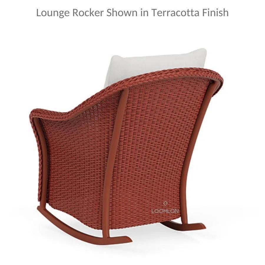 Weekend Retreat Outdoor Lounge Rocker Chair-Outdoor Lounge Chairs-Lloyd Flanders-LOOMLAN