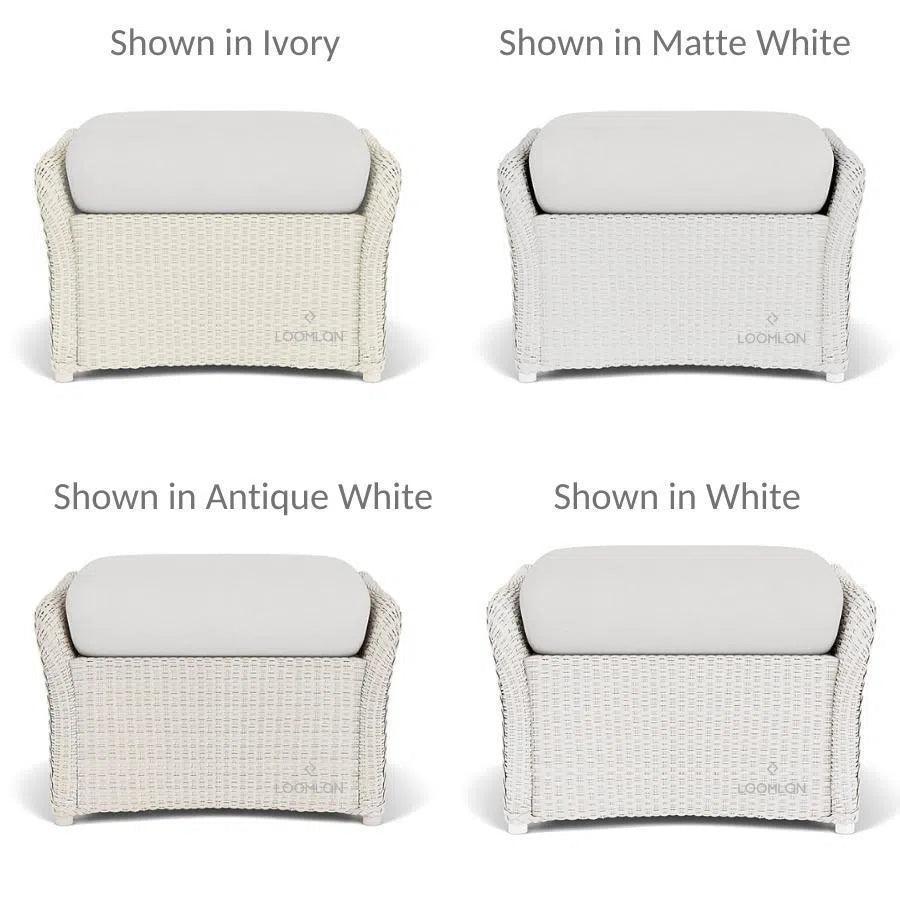 Weekend Retreat Outdoor Loveseat All Weather Wicker - LOOMLAN - Lloyd Flanders - Outdoor Sofas & Loveseats