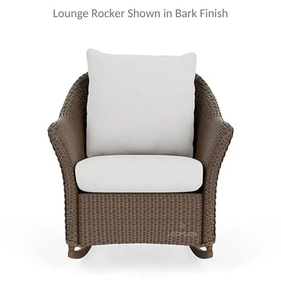 Weekend Retreat Outdoor Swivel Glider Lounge Chair-Outdoor Lounge Chairs-Lloyd Flanders-LOOMLAN