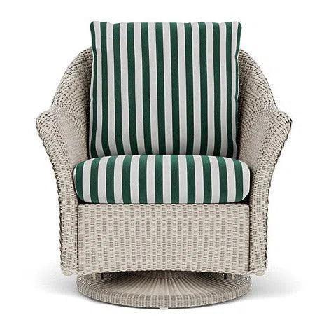 Weekend Retreat Outdoor Swivel Glider Lounge Chair-Outdoor Lounge Chairs-Lloyd Flanders-LOOMLAN