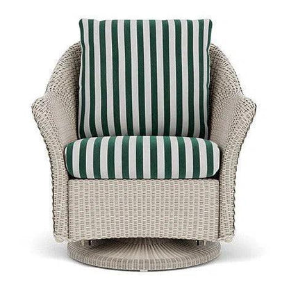 Weekend Retreat Outdoor Swivel Glider Lounge Chair-Outdoor Lounge Chairs-Lloyd Flanders-LOOMLAN