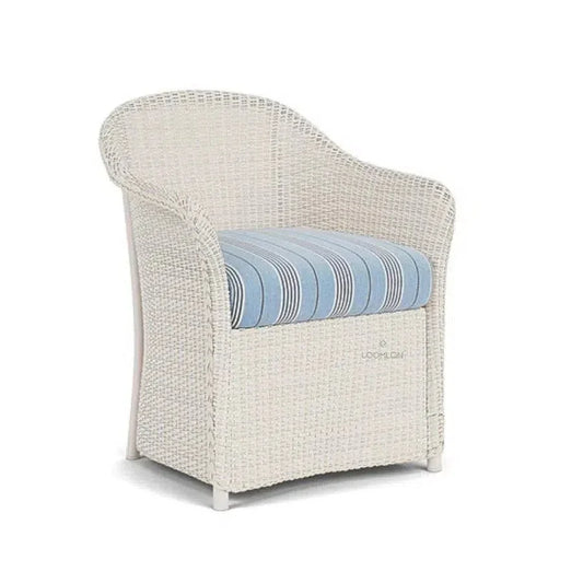Weekend Retreat Replacement Cushion For Dining Armchair-Outdoor Replacement Cushions-Lloyd Flanders-LOOMLAN