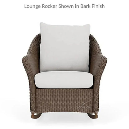 Weekend Retreat Rocker Lounge Chair Set Ottoman-Outdoor Lounge Sets-Lloyd Flanders-LOOMLAN