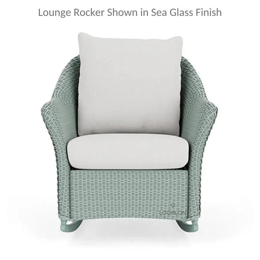 Weekend Retreat Rocker Lounge Chair Set Table-Outdoor Lounge Sets-Lloyd Flanders-LOOMLAN