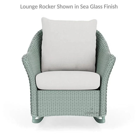 Weekend Retreat Rocker Lounge Chair Set Table-Outdoor Lounge Sets-Lloyd Flanders-LOOMLAN