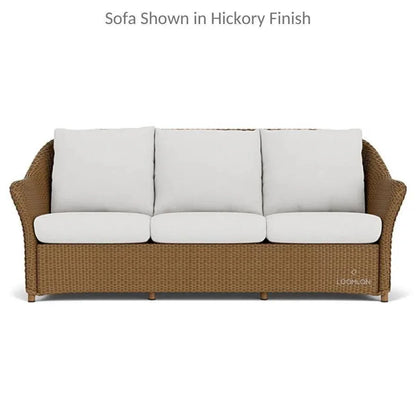 Weekend Retreat Wicker Sofa Lounge Set Lloyd Flanders-Outdoor Lounge Sets-Lloyd Flanders-LOOMLAN