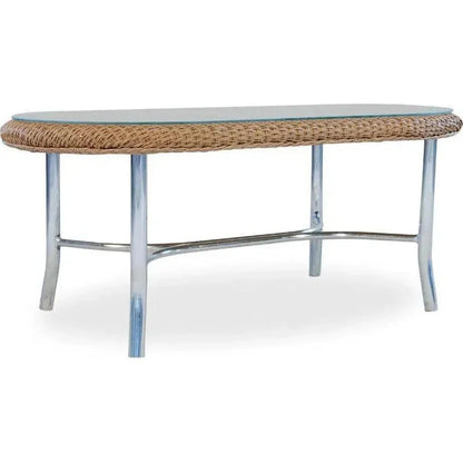 Weekend Retreat Wicker Sofa Lounge Set Lloyd Flanders-Outdoor Lounge Sets-Lloyd Flanders-LOOMLAN