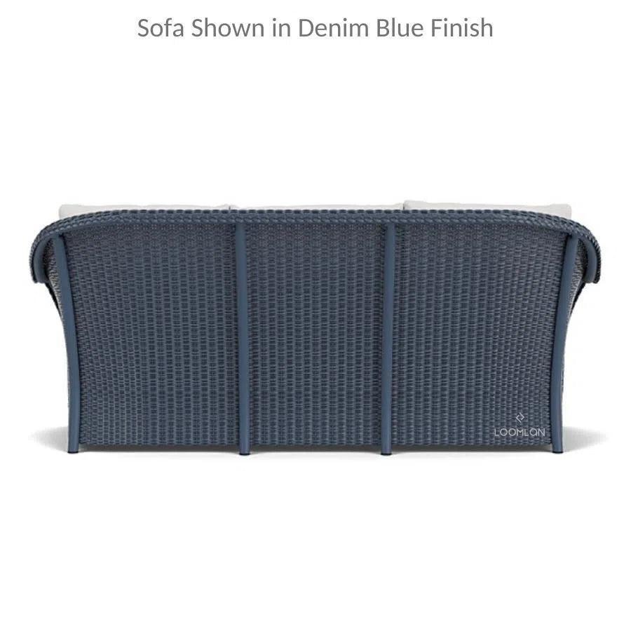 Weekend Retreat Wicker Sofa Lounge Set Lloyd Flanders-Outdoor Lounge Sets-Lloyd Flanders-LOOMLAN