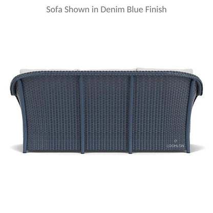 Weekend Retreat Wicker Sofa Lounge Set Lloyd Flanders-Outdoor Lounge Sets-Lloyd Flanders-LOOMLAN