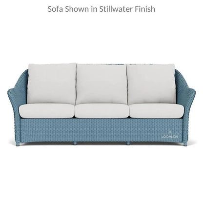 Weekend Retreat Wicker Sofa Lounge Set Lloyd Flanders-Outdoor Lounge Sets-Lloyd Flanders-LOOMLAN