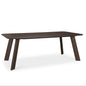 Welborn Dark Brown Wood Dining Table-Dining Tables-Mercana-Large-Dark Brown-LOOMLAN