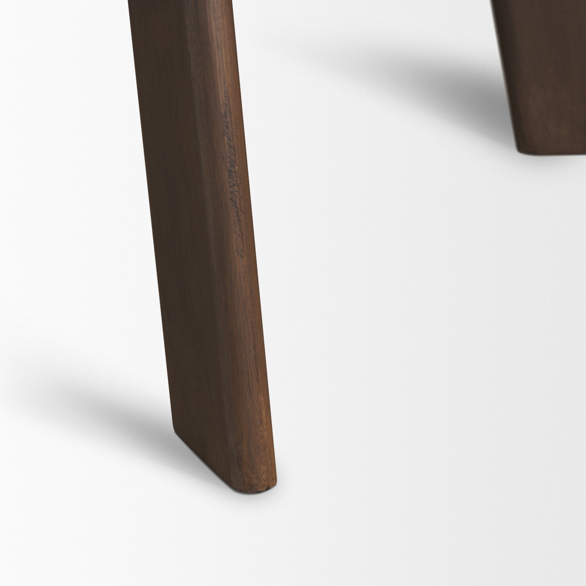 Welborn Dark Brown Wood Dining Table-Dining Tables-Mercana-LOOMLAN