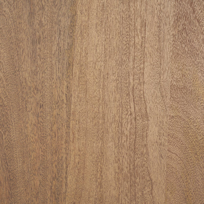 Welborn Dark Brown Wood Dining Table-Dining Tables-Mercana-LOOMLAN