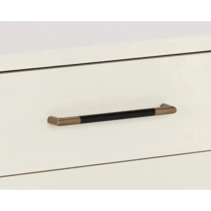 Weldrick Iron Based Wooden Nightstand - LOOMLAN - SUNPAN - Nightstands