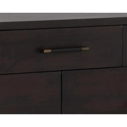Weldrick Solid Wood Dresser On Stand - LOOMLAN - SUNPAN - Dressers