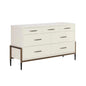 Weldrick Solid Wood Dresser On Stand - LOOMLAN - SUNPAN - Dressers