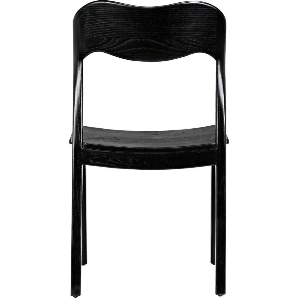 Weller Side Chair - LOOMLAN - Noir - Dining Chairs