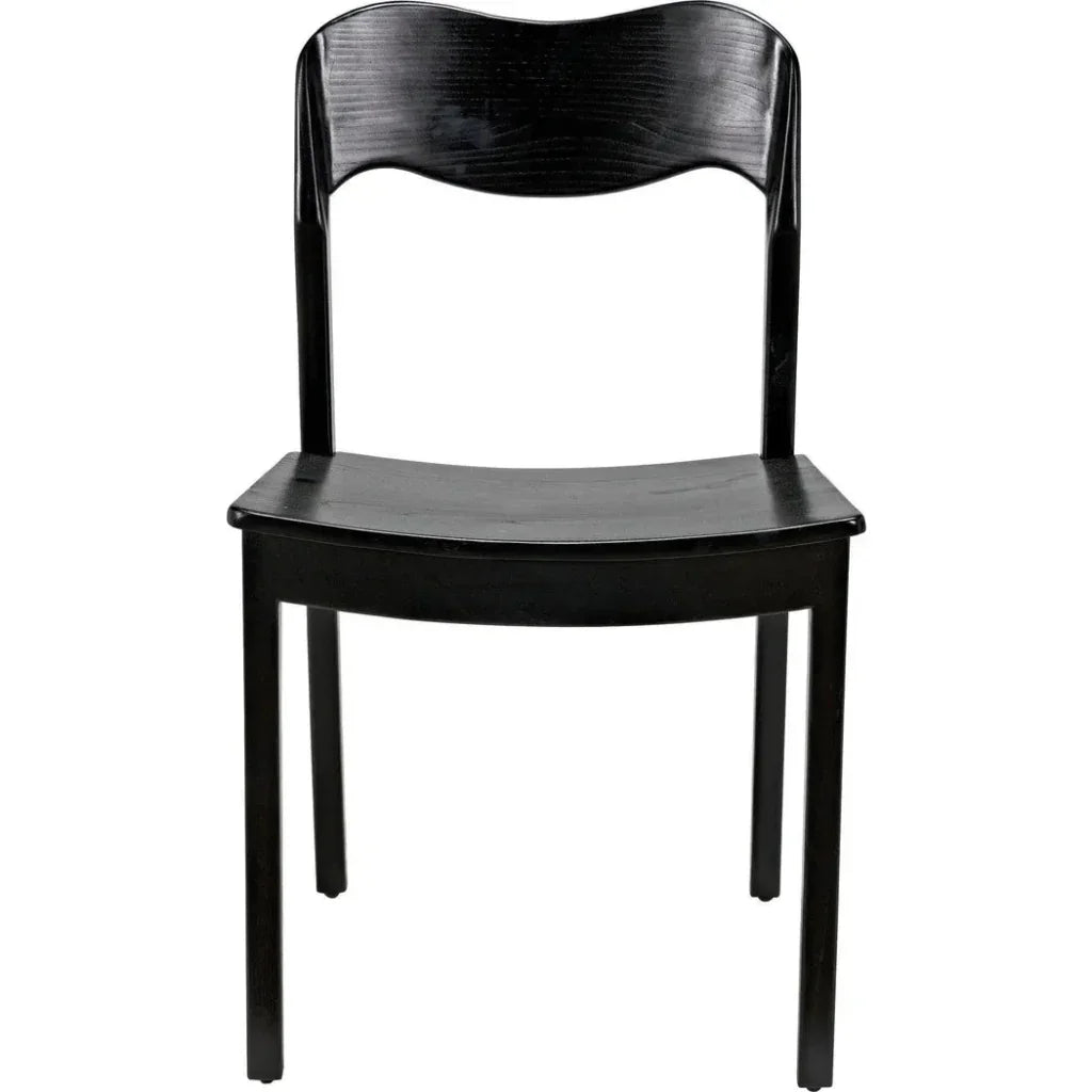 Weller Side Chair - LOOMLAN - Noir - Dining Chairs