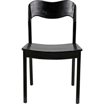 Weller Side Chair - LOOMLAN - Noir - Dining Chairs