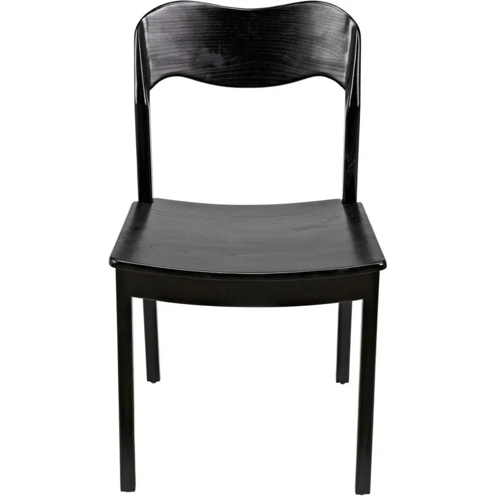 Weller Side Chair - LOOMLAN - Noir - Dining Chairs