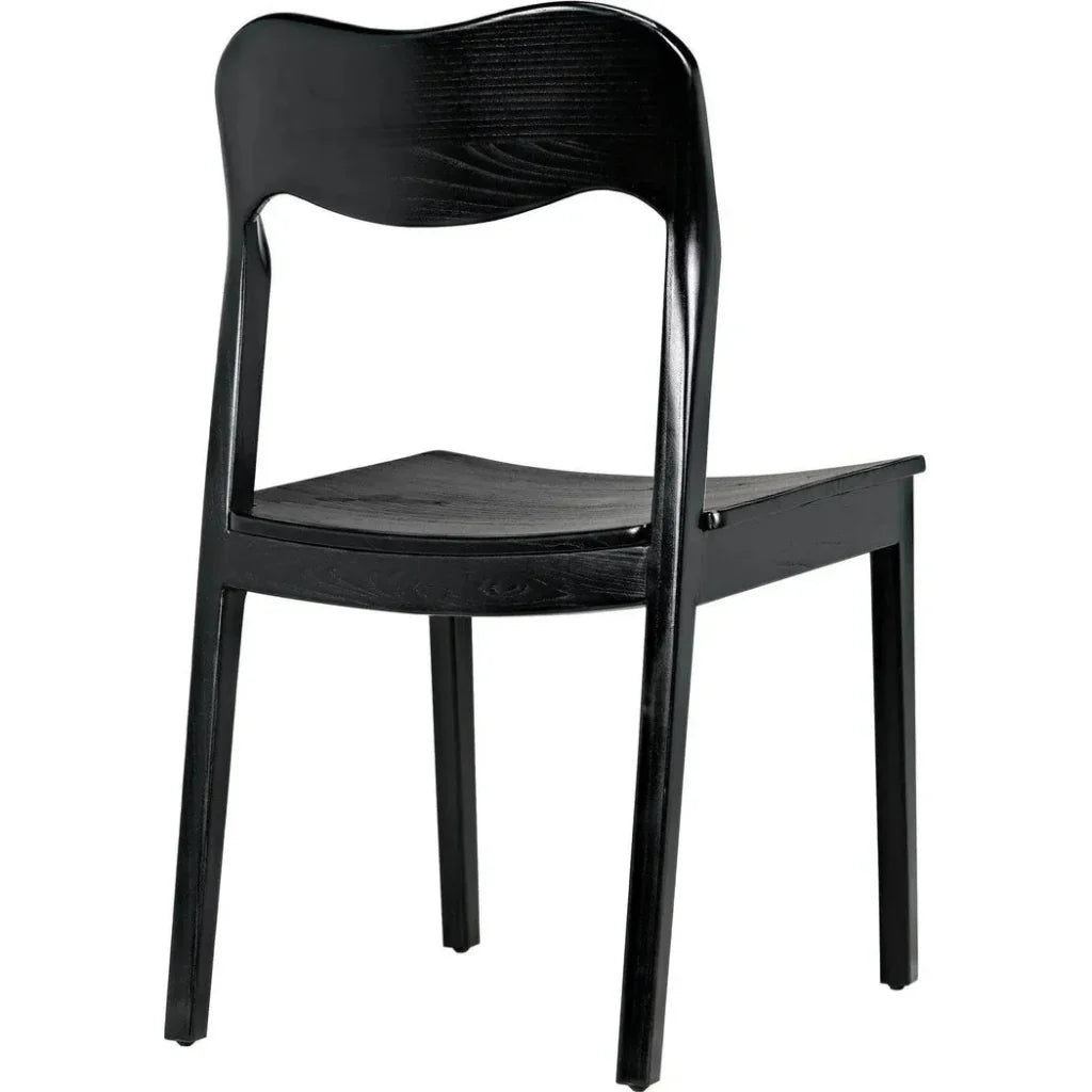 Weller Side Chair - LOOMLAN - Noir - Dining Chairs
