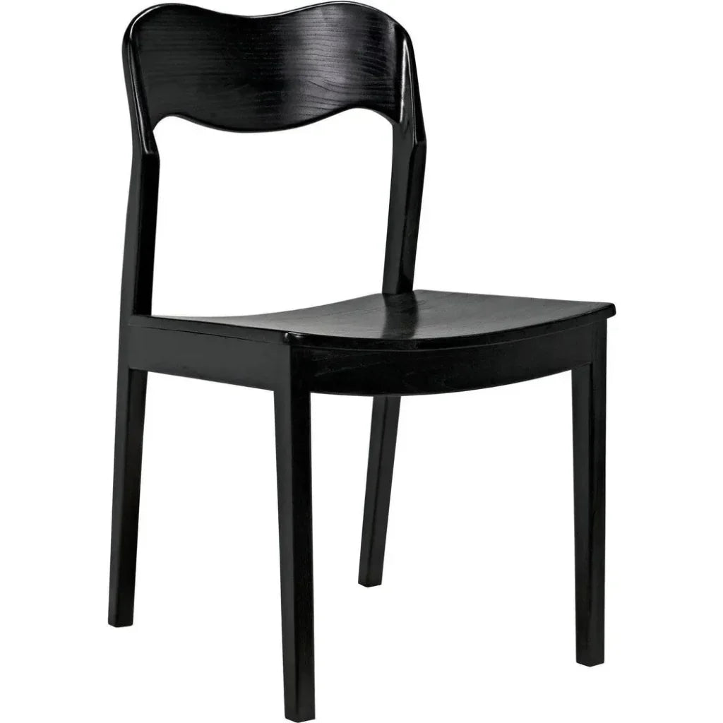 Weller Side Chair - LOOMLAN - Noir - Dining Chairs