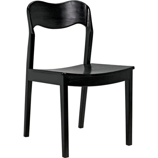 Weller Side Chair - LOOMLAN - Noir - Dining Chairs