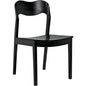 Weller Side Chair - LOOMLAN - Noir - Dining Chairs