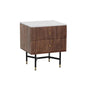 Wellington Wooden Marble Nightstand - LOOMLAN - SUNPAN - Nightstands