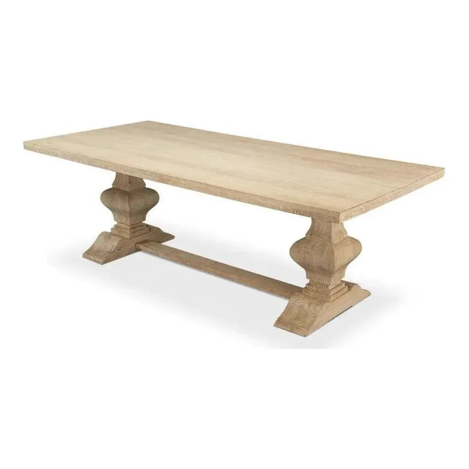 Wesley Dining Table-Dining Tables-Sarreid-LOOMLAN